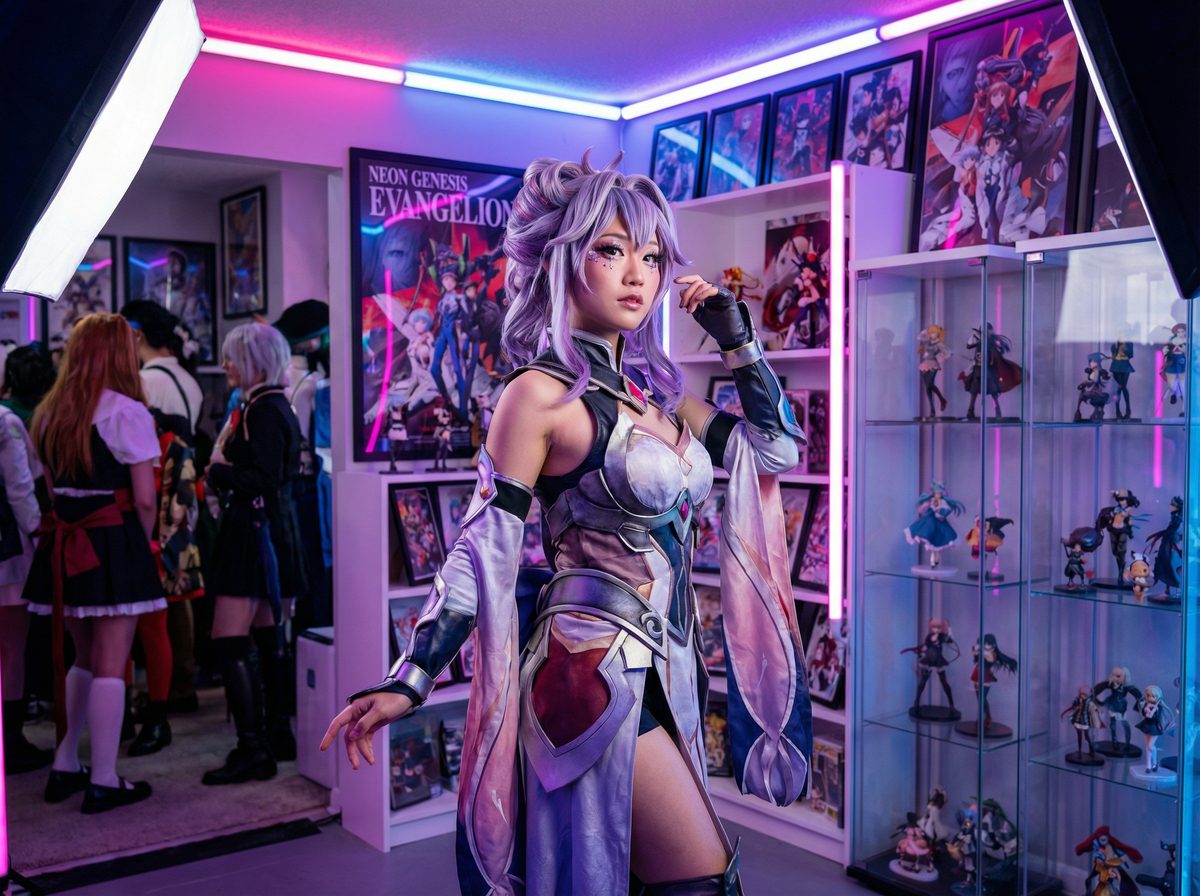 小蓝导航动漫cosplay视频演示